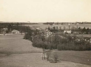 Spreetal : Oberlausitz. Spreetal oberhalb von Bautzen. Doberschauer Spreeterrasse vom linken Talrand östlich von Schlungwitz