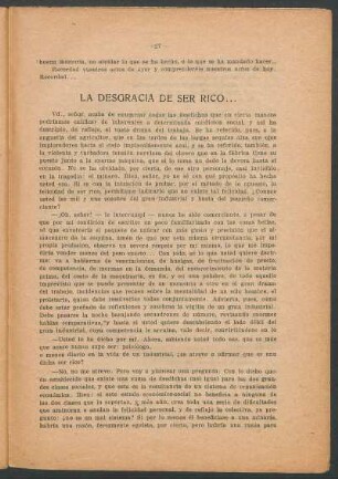 La desgracia de ser rico...