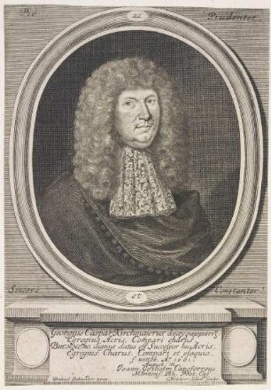 Bildnis des Georgius Caspar Kirchmajerus