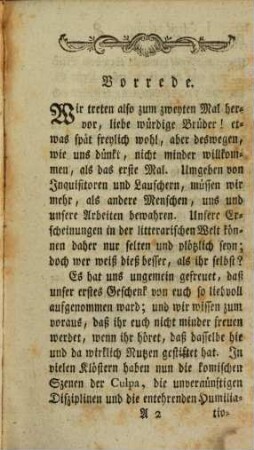 Benediktiner-Museum : den Herren Prälaten und ihren Mitbrüdern zum Geschenke geweiht von drey Mitgliedern des nemlichen Ordens. 2, 2. 1791