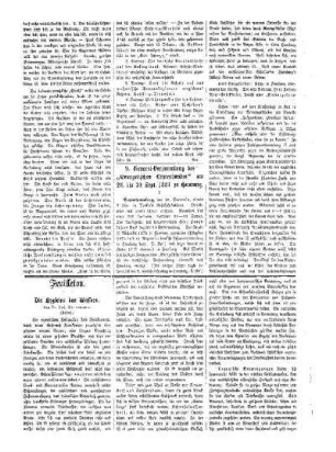 Feuilleton. Die Hygiene des Wassers : (Schluß)