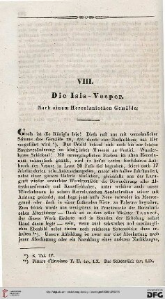 VIII: Die Isis-Vesper