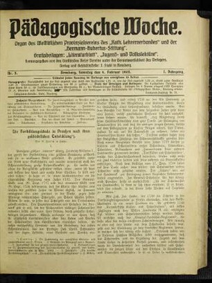 ¬Die¬ Fortbildungsschule in Preußen nach ihrer geschichtlichen Entwicklung