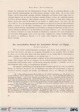 1: Ein neuentdecktes Porträt des Architekten Nicolas von Pigage