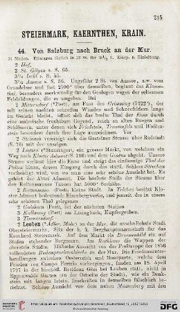 Steiermark, Kaernthen, Krain