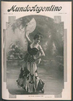 Inés Berutti, cancionista criolla [Fotografía]