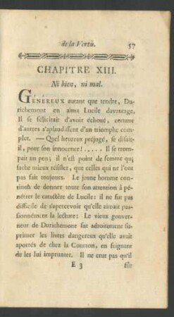 Chapitre XIII. Ni bien, ni mal