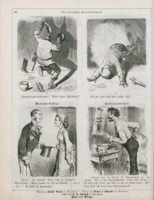 "Der getäuschte Feuerwehrmann"; "Moderne Kultur"; "Fastnachtsfolgen"