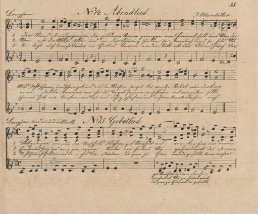 No. 74 Abendlied