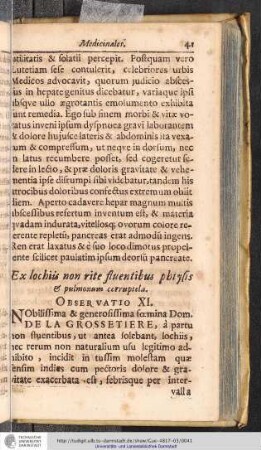 Observatio XI.