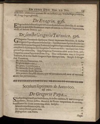Seculum Septimum. - Seculum undecimum.