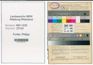 Entnazifizierung Philipp Funke , geb. 31.05.1880 (Steiger)