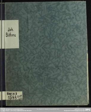 Leichpredigt bey ... Leichbestattung der ... Frawen Marien ..., Johann Böhmens ... Haußfrawen, welche Anno 1623, den 5. Octobris ... entschlaffen