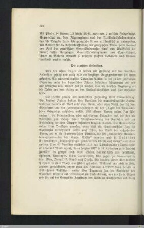 Die deutschen Kolonisten
