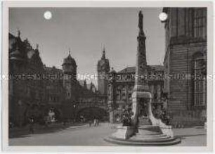 Frankfurt am Main, Kaiserdom St. Bartholomäus, Rententurm und Saalhof