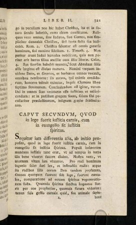 321-326, Caput Secundum
