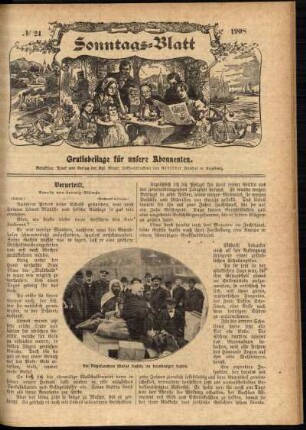 Ausgabe vom Sonntag, den 14. Juni 1908.