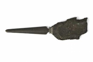 Brieföffner aus Granatsplitter