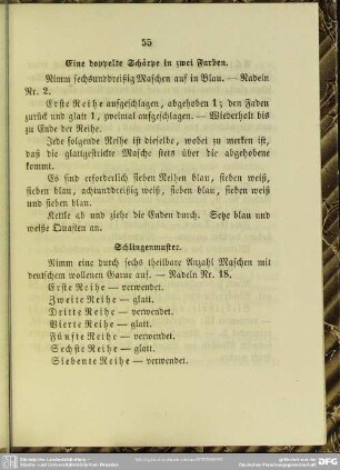 Eine doppelte Schärpe in zwei Farben