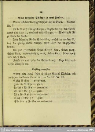Eine doppelte Schärpe in zwei Farben