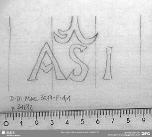 W-Dl-379 Vierkopfschaft / "AST"