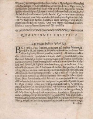 Quaestiones politicae