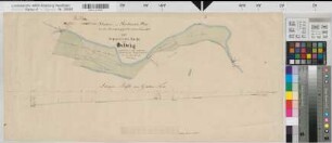 Ostwig (Bestwig), Separation Ostwig, Lageplan und Nivellement in den Ruhrwiesen
