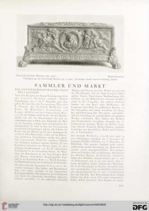 Sammler und Markt