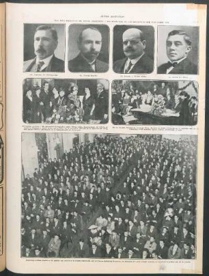 "Las diez preguntas de Mundo Argentino". - Los firmantes de las respuestas que publicamos hoy [Fotografías]