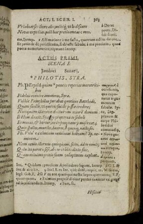 Actus Primi, Scena I. - II.