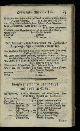 Gouvernements