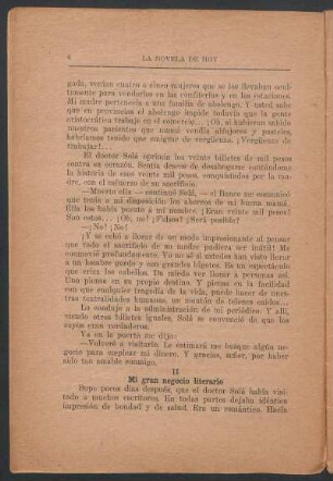II - Mi gran negocio literario
