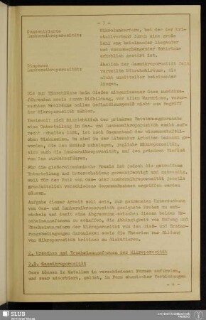 2. Ursachen und Erscheinungsformen der Mikroporosität