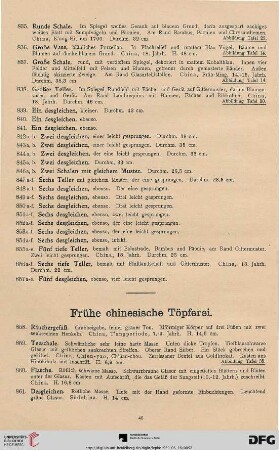 Frühe klassische Töpferei (Nr. 858-863)