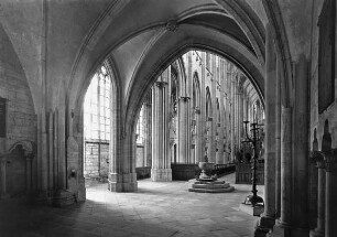 Halberstadt, Dom St. Stephanus und St. Sixtus, Vorhalle, nach Nordwesten
