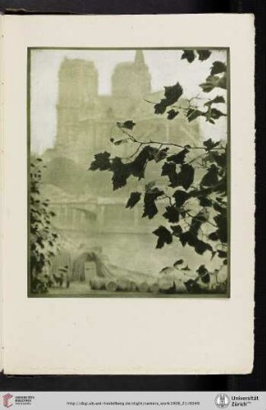 [Alvin Langdon Coburn, VIII. Notre Dame, halftone reproduction]