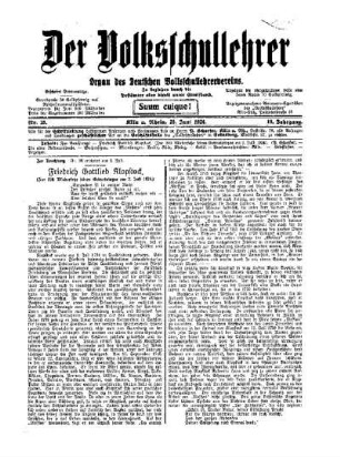 Friedrich Gottlieb Klopstock : (zur 200. Wiederkehr seines Geburtstages am 2. Juli 1924)
