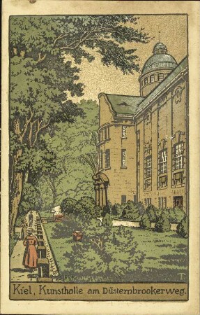 Kiel, Kunsthalle am Düsternbrookerweg.