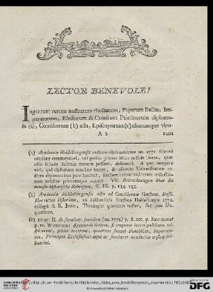 Lector benevole