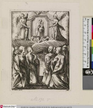 [Anbetung Mariens; La Vierge et l'Enfant Jésus]