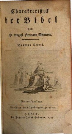 Charakteristick der Bibel, 3