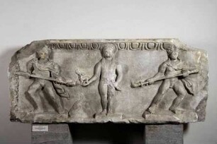 Relief vom Bühnengebäude des römischen Theaters