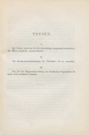 Thesen
