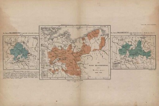 Die Mark Brandenburg unter Friedrich I. v. Hohenzollern 1415-1440