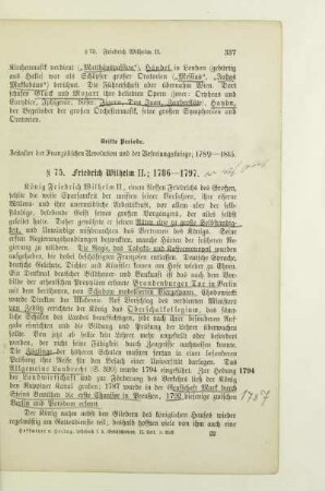 Dritte Periode. Zeitalter der französischen Revolution und der Befreiungskriege; 1789 - 1815