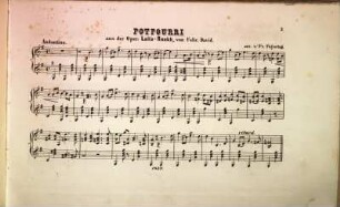 Potpourri aus der Oper Lalla-Roukh von Félicien David : für d. Zither arr.