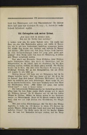 255-261 Mit Liebesgaben nach meiner Heimat