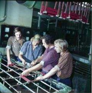 Produktion im Funkwerk Köpenick (Galvanik)