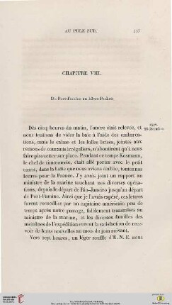 Chapitre VIII: Du Port-Famine au hâvre Peckett