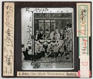 Paris, Bib. Nat.: MS fr. 2813 (Grandes Chroniques de France): Bankett Karls V.